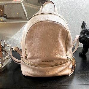 Michael Kors Blush Pink backpack